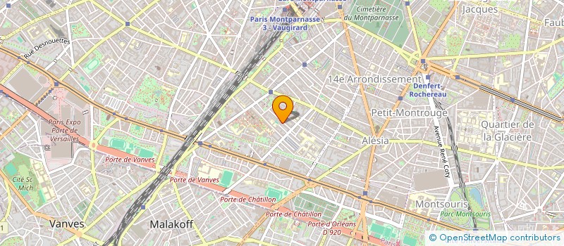 localisation de l'entreprise MADAME AURELIE GUILLEMAIN  PARIS