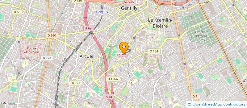 localisation de l'entreprise MADAME AURELIE GUILLEMOT  LE KREMLIN-BICETRE