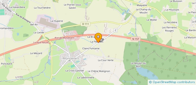 localisation de l'entreprise MADAME AURELIE GUILLOUX  ETRELLES