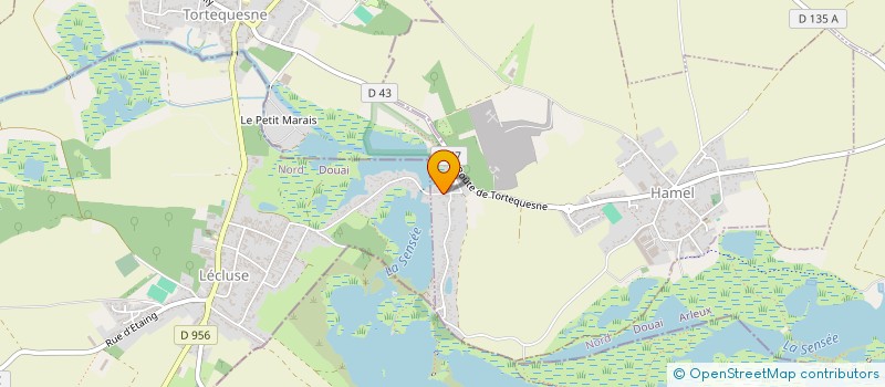 localisation de l'entreprise MADAME AURELIE GUILMAIN  HAMEL