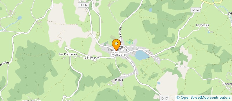 localisation de l'entreprise MADAME AURELIE GUYARD à MONTSAUCHE-LES-SETTONS