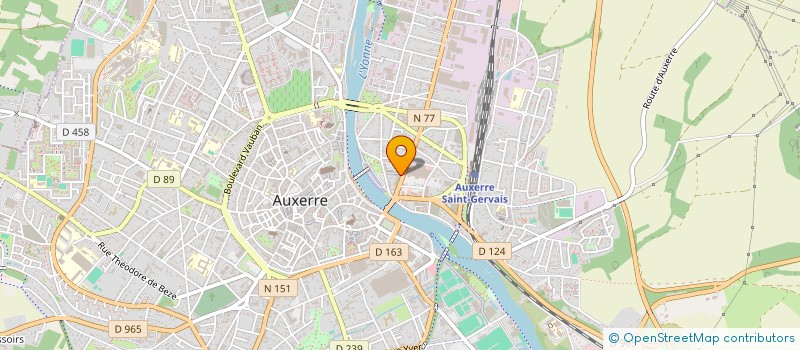 localisation de l'entreprise MADAME AURELIE HAMEN à AUXERRE