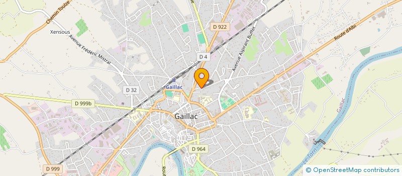 localisation de l'entreprise MADAME AURELIE HAREM  GAILLAC