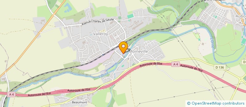 localisation de l'entreprise MADAME AURELIE HARTZ  VALLEROY