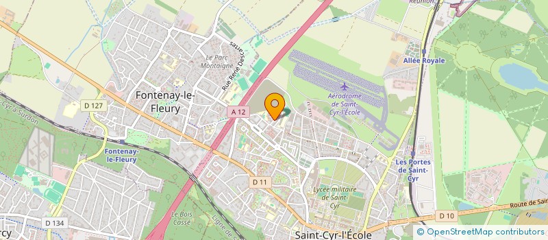 localisation de l'entreprise MADAME AURELIE HAURANT à SAINT-CYR-L'ECOLE