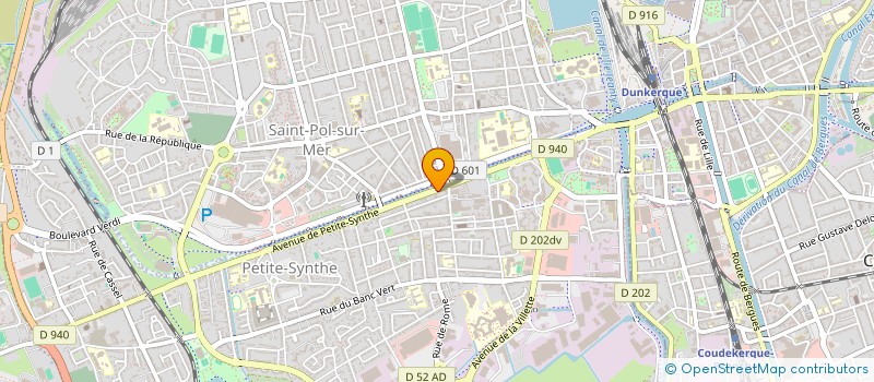 localisation de l'entreprise MADAME AURELIE HEBINCK à DUNKERQUE