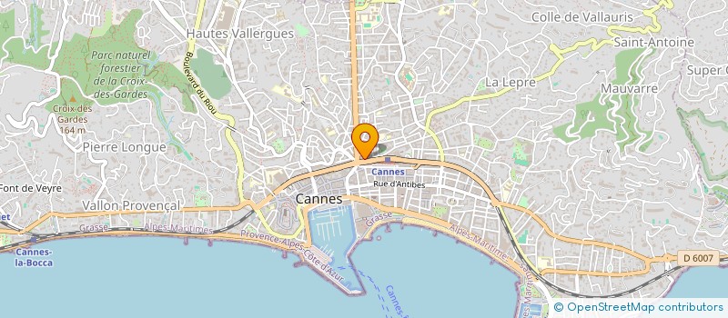 localisation de l'entreprise MADAME AURELIE HEIBST  CANNES