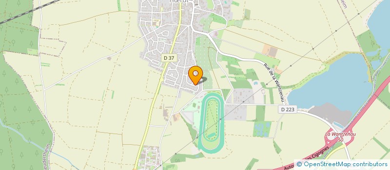 localisation de l'entreprise MADAME AURELIE HELBRINGER  HRDT