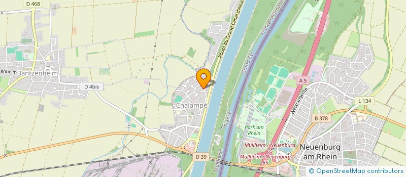 localisation de l'entreprise MADAME AURELIE HELDERLE  CHALAMPE