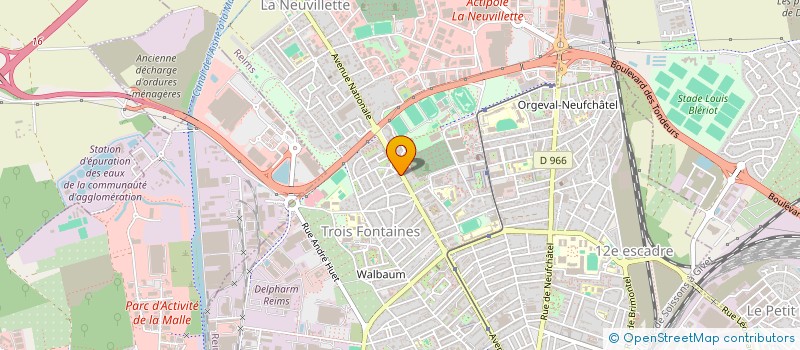 localisation de l'entreprise MADAME AURELIE HEMARD  REIMS