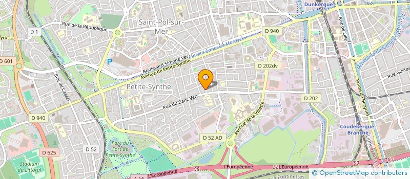 localisation de l'entreprise MADAME AURELIE HEQUET à DUNKERQUE