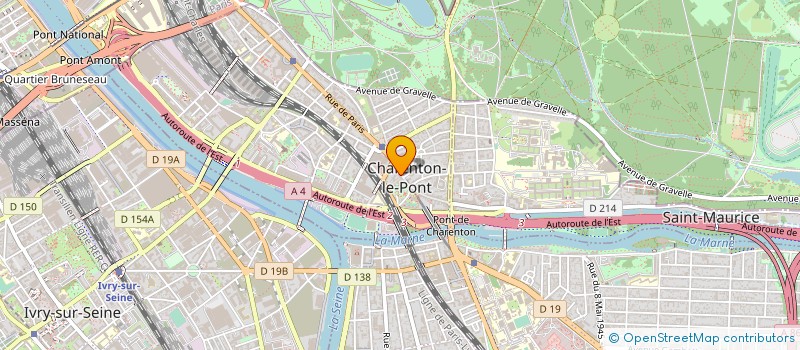 localisation de l'entreprise MADAME AURELIE HERVALET  CHARENTON-LE-PONT