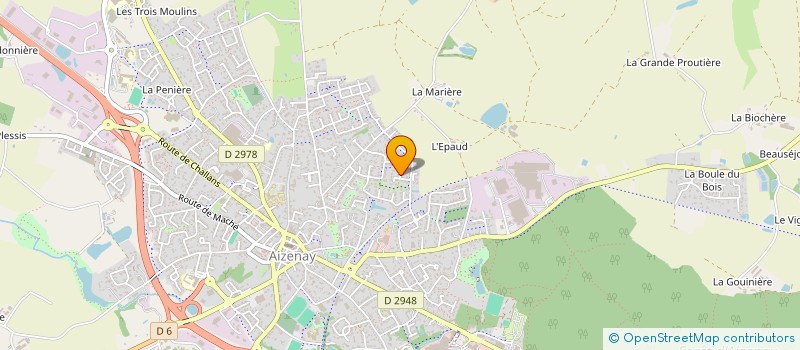 localisation de l'entreprise MADAME AURELIE HERVE  AIZENAY