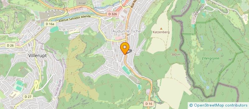 localisation de l'entreprise MADAME AURELIE HOFFMANN à AUDUN-LE-TICHE