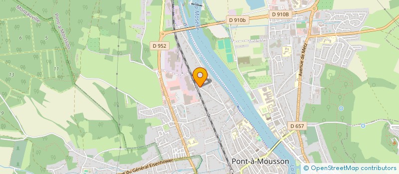 localisation de l'entreprise MADAME AURELIE HOQUET  PONT-A-MOUSSON