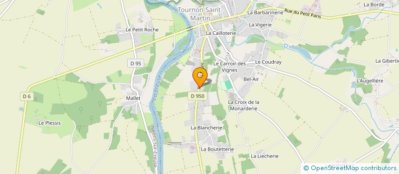 localisation de l'entreprise MADAME AURELIE HOUBRE à MERIGNY