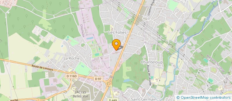 localisation de l'entreprise MADAME AURELIE HOUBRON à SAINT-GERMAIN-LES-ARPAJON