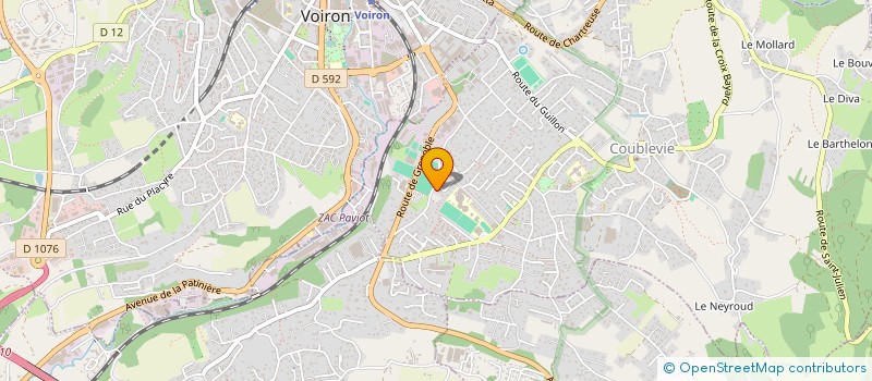 localisation de l'entreprise MADAME AURELIE HUBERT  COUBLEVIE