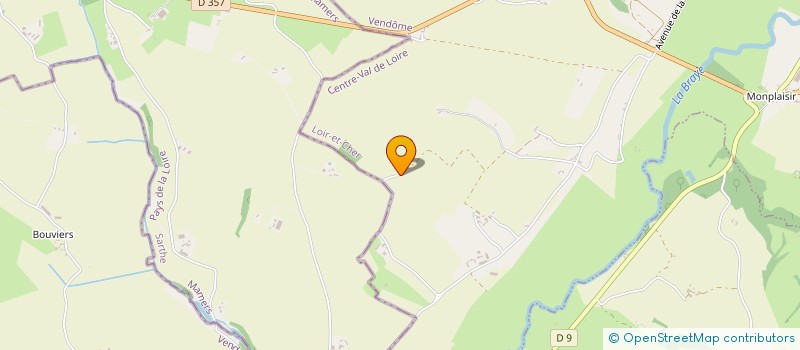 localisation de l'entreprise MADAME AURELIE HUET  SAINT-CALAIS