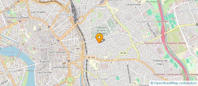 localisation de l'entreprise MADAME AURELIE ICHE à TOULOUSE