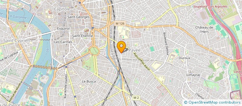 localisation de l'entreprise MADAME AURELIE ILLOUZ  TOULOUSE