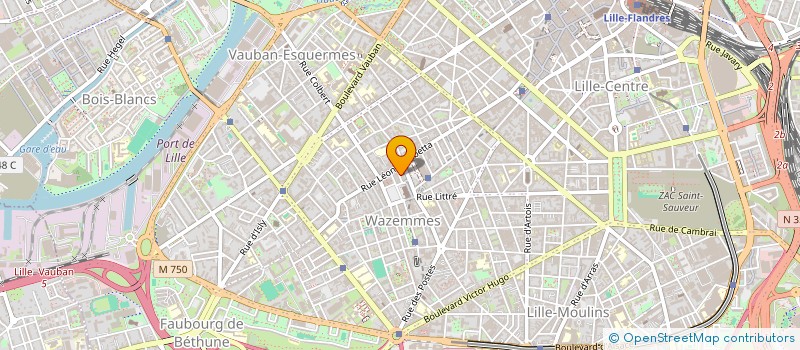 localisation de l'entreprise MADAME AURELIE IMBRECHT à LILLE