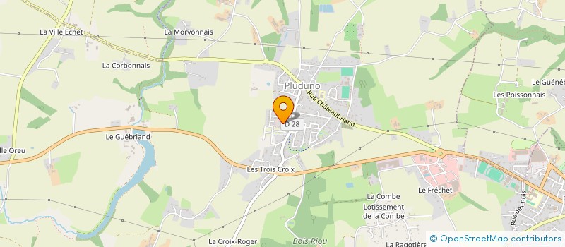 localisation de l'entreprise MADAME AURELIE INCHINGOLO  PLUDUNO