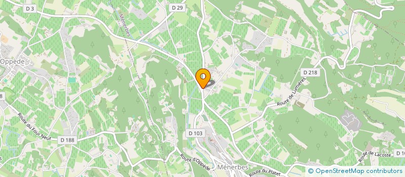 localisation de l'entreprise MADAME AURELIE JANDOT DIT DANJOU  MENERBES