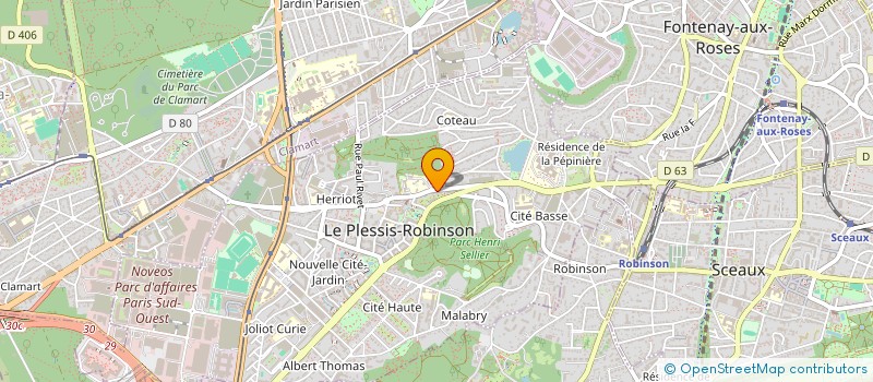 localisation de l'entreprise MADAME AURELIE JANEAU à LE PLESSIS-ROBINSON
