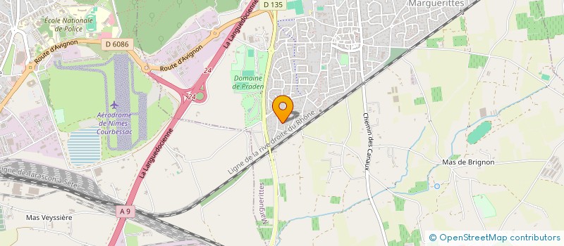 localisation de l'entreprise MADAME AURELIE JANVIER  MARGUERITTES