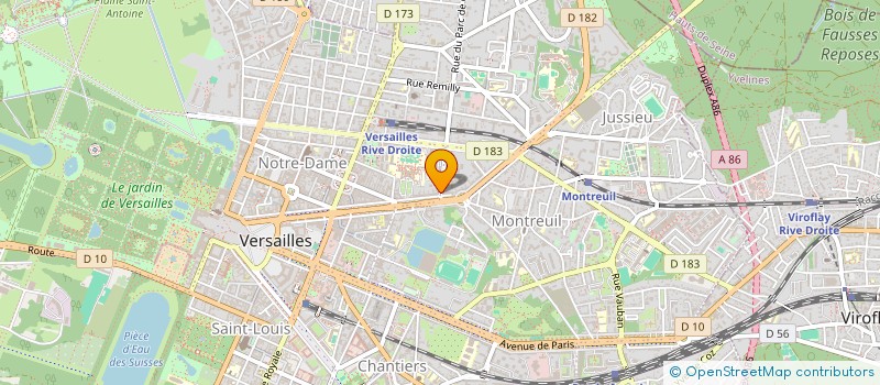 localisation de l'entreprise MADAME AURELIE JAPIOT à VERSAILLES