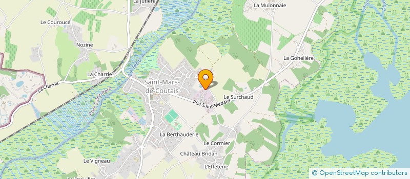 localisation de l'entreprise MADAME AURELIE JAUMOUILLE  SAINT-MARS-DE-COUTAIS