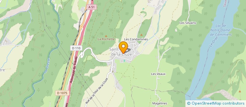 localisation de l'entreprise MADAME AURELIE JAY  SAINT-MARTIN-DE-LA-CLUZE