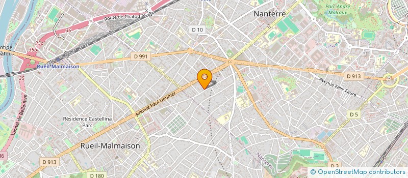 localisation de l'entreprise MADAME AURELIE JEGOUZO à NANTERRE