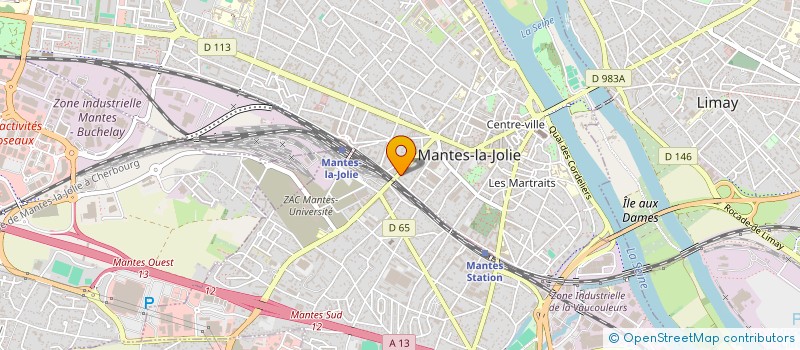 localisation de l'entreprise MADAME AURELIE JONOT à MANTES-LA JOLIE