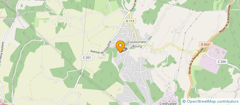 localisation de l'entreprise MADAME AURELIE JOSEPH  COULOUNIEIX-CHAMIERS
