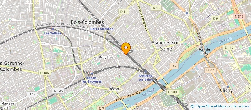 localisation de l'entreprise MADAME AURELIE JOSPIN à ASNIERES-SUR-SEINE