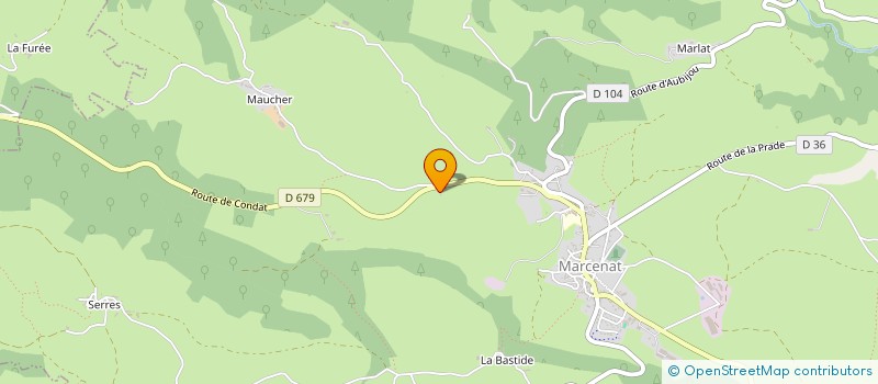 localisation de l'entreprise MADAME AURELIE JUILLARD à SAINT-SATURNIN