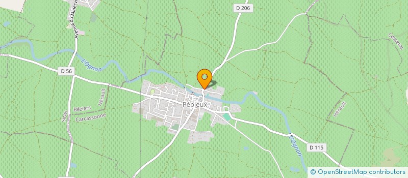 localisation de l'entreprise MADAME AURELIE JULIEN  PEPIEUX