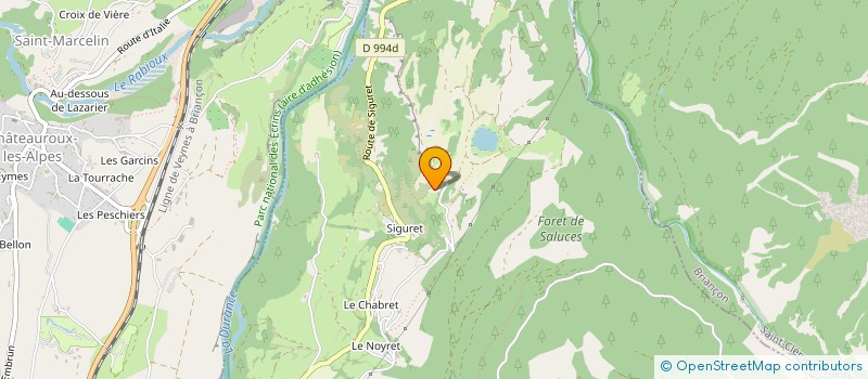 localisation de l'entreprise MADAME AURELIE KAHOTKINE  SAINT-ANDRE-D'EMBRUN