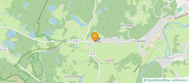 localisation de l'entreprise MADAME AURELIE KAMMERER  MELISEY