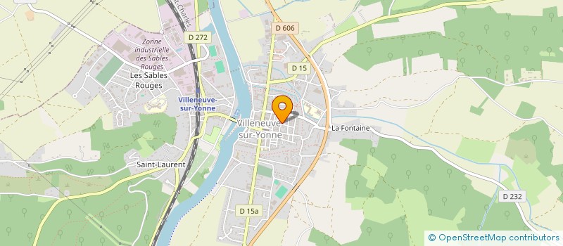 localisation de l'entreprise MADAME AURELIE KAPIS à VILLENEUVE-SUR-YONNE