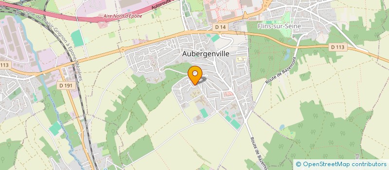 localisation de l'entreprise MADAME AURELIE KATAMBWE PENE KALAWE à AUBERGENVILLE