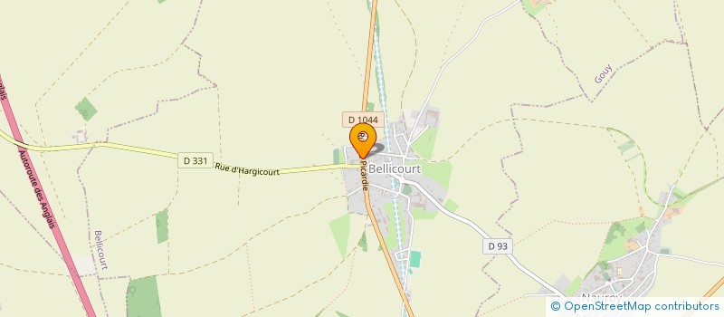 localisation de l'entreprise MADAME AURELIE KLEIN  BELLICOURT