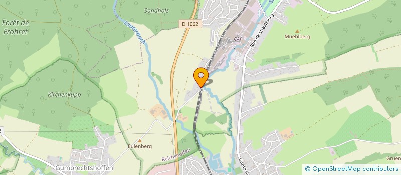 localisation de l'entreprise MADAME AURELIE LA MICELA  REICHSHOFFEN