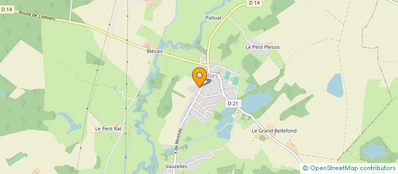 localisation de l'entreprise MADAME AURELIE LABRUT  BOUCHEMAINE