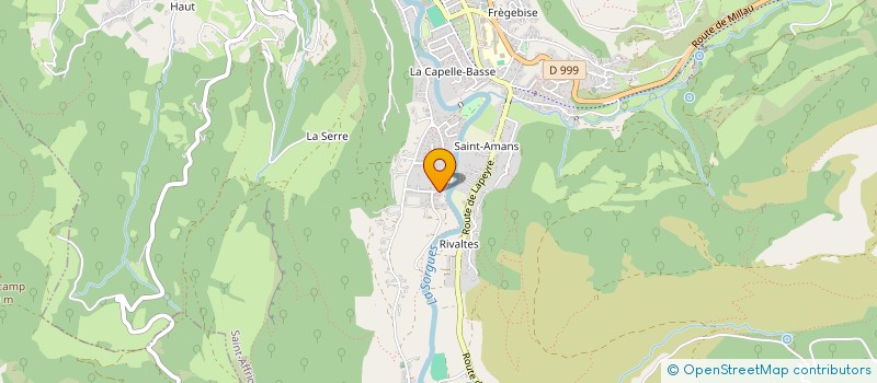 localisation de l'entreprise MADAME AURELIE LAGET  SAINT-AFFRIQUE