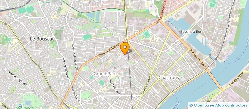 localisation de l'entreprise MADAME AURELIE LAGRAVE  BORDEAUX