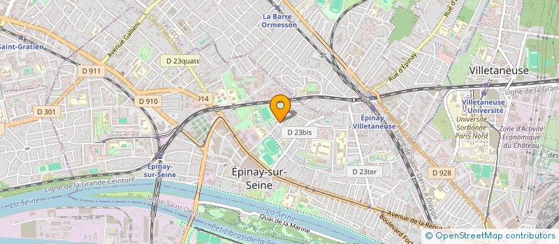 localisation de l'entreprise MADAME AURELIE LAHMI ZIBI à EPINAY-SUR-SEINE