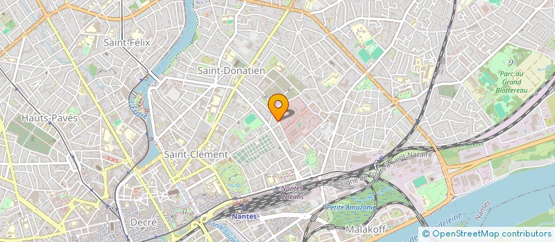 localisation de l'entreprise MADAME AURELIE LAMARRE  NANTES